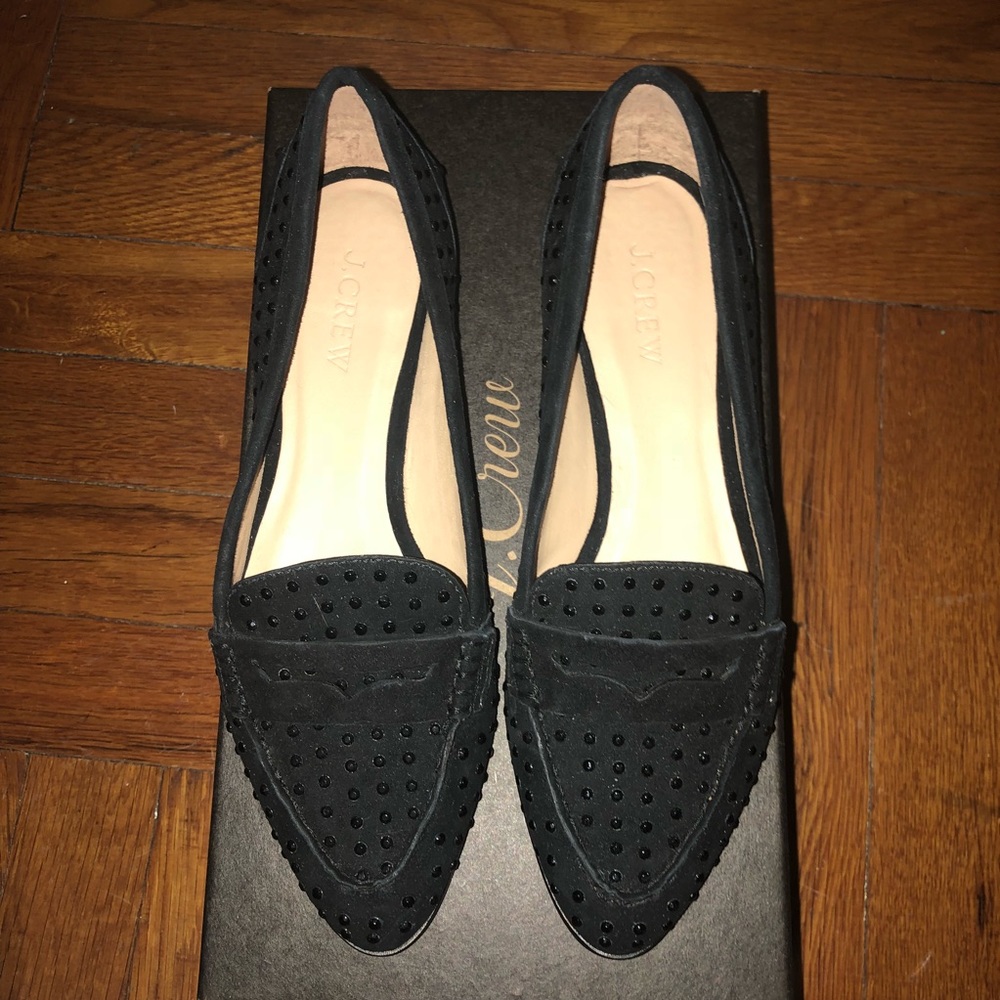 J. Crew Collins Crystal Loafer